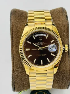 Alternative view of ROLEX Day-date Automatic (Brown Dial) 40mm A900202606040405609