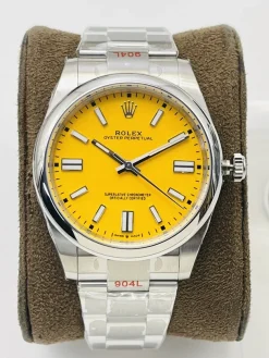 ROLEX Oyster Perpetual Automatic (Yellow Dial) 41mm A800202606040232579