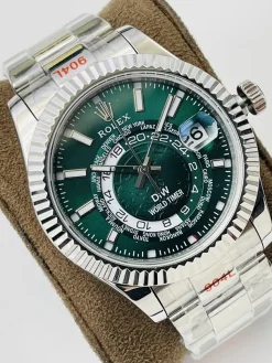 Alternative view of ROLEX Sky Dweller Automatic (Green Dial) 42mm A600202606040257519