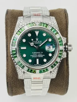 Alternative view of ROLEX Submariner Automatic 3135 (Green Dial) 40mm B750202606040198849