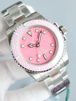 Alternative view of ROLEX Submariner Automatic Blaken (Pink Dial) 40mm A700202606040057549