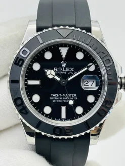 Alternative view of ROLEX Yacht Master Automatic (Black Dial) 40mm B450202606040123769