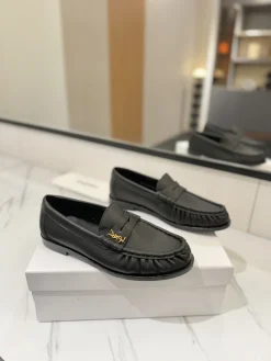 Alternative view of SAINT LAURENT Flats & Loafers Leather (Black) EU35-45 C20202606033045139