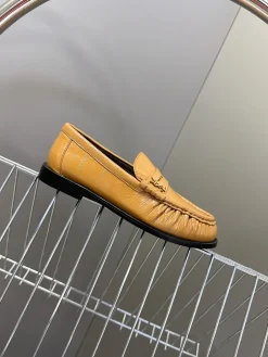 SAINT LAURENT Flats & Loafers Leather (Brown-Black) EU39-44 C20202606033051139