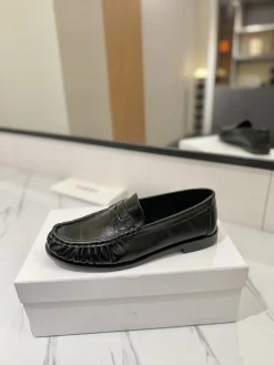 SAINT LAURENT Flats & Loafers Patent Leather (Black) EU35-45 C20202606033043139