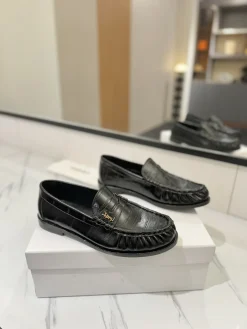 Alternative view of SAINT LAURENT Flats & Loafers Patent Leather (Black) EU35-45 C20202606033043139