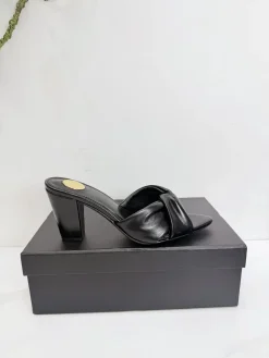 SAINT LAURENT Sandals & Mules Leather (Black) EU35-42 B40202606033066109