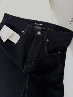 Alternative view of SAINT LAURENT Trousers & Shorts Denim (Black) S-M-L C25202606010104139
