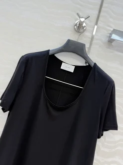 Alternative view of THE ROW T-shirts & Vests Modal (Black) S A7020260601058789