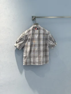 Alternative view of THOM BROWNE Coats & Jackets 100% Cotton S-M-L C00202606011115129