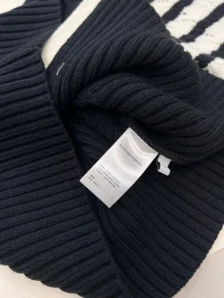 Alternative view of THOM BROWNE Sweaters & Knitwear Wool (Navy-White) S-M-L B15202606010682109
