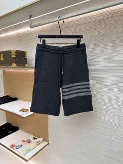 THOM BROWNE Trousers & Shorts Cotton (Dark Gray-Gray) 1-4 A9020260613113999