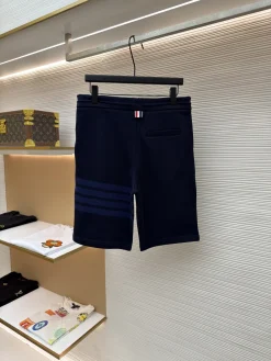 Alternative view of THOM BROWNE Trousers & Shorts Cotton (Navy Blue) 1-4 A8020260613117199