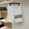 THOM BROWNE Trousers & Shorts Cotton (White-Grey) 1-4 A9020260613113499