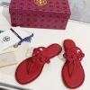 TORY BURCH Slides & Slippers Leather (Red) EU35-42 A4020260603314689