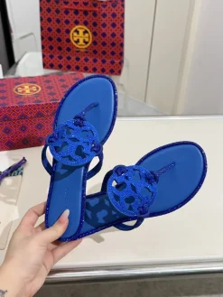 Alternative view of TORY BURCH Slides & Slippers Rubber (Blue) EU35-42 A4020260603314389