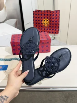 Alternative view of TORY BURCH Slides & Slippers Rubber (Navy Blue) EU35-42 A4020260603314489