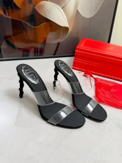 Alternative view of UNCATEGORIZED Sandals & Mules PVC-Leather (Black-Clear) EU35-39 B60202606033246119