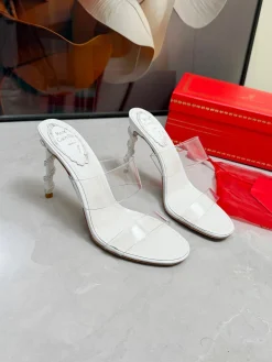 Alternative view of UNCATEGORIZED Sandals & Mules PVC-Leather (White-Clear) EU35-39 B60202606033249119