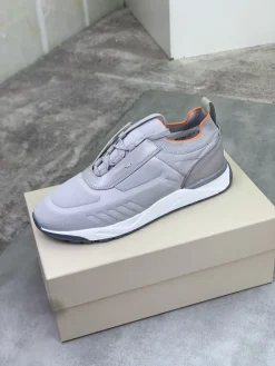 UNCATEGORIZED Sneakers & Trainers Knit-Leather (Grey-Orange-White) EU39-45 B71202606033423119