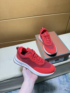 Alternative view of UNCATEGORIZED Sneakers & Trainers Knit (Red-White-Brown) EU38-44 B70202606033400119