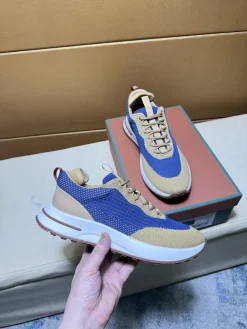 UNCATEGORIZED Sneakers & Trainers Knit-Rubber (Blue-Beige-White) EU38-44 B70202606033412119