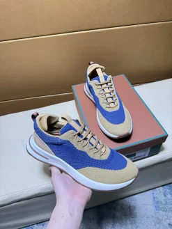 Alternative view of UNCATEGORIZED Sneakers & Trainers Knit-Rubber (Blue-Beige-White) EU38-44 B70202606033412119