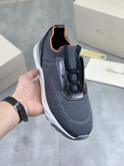 Alternative view of UNCATEGORIZED Sneakers & Trainers Knit-Rubber (Gray-Orange-Black-White) EU39-45 B71202606033366119