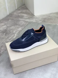 UNCATEGORIZED Sneakers & Trainers Knit-Rubber (Navy-Orange-White-Grey) EU39-45 B71202606033369119