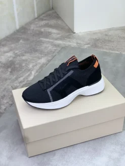 UNCATEGORIZED Sneakers & Trainers Knit-Suede (Black-Orange-White) EU39-45 B71202606033359119