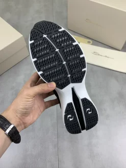Alternative view of UNCATEGORIZED Sneakers & Trainers Knit-Suede (Black-Orange-White) EU39-45 B71202606033359119