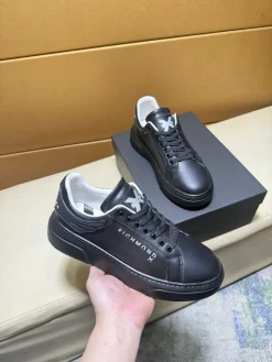 Alternative view of UNCATEGORIZED Sneakers & Trainers Leather (Black-White) EU38-44 B70202606033380119