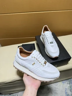 Alternative view of UNCATEGORIZED Sneakers & Trainers Leather (White-Brown) EU38-44 B80202606033396129