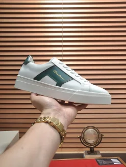 UNCATEGORIZED Sneakers & Trainers Leather (White-Green) EU38-45 C50202606033373149