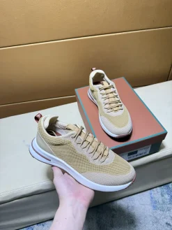 Alternative view of UNCATEGORIZED Sneakers & Trainers Mesh-Leather (Beige-White-Brown) EU38-44 B70202606033399119