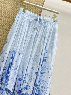 Alternative view of Uncategorized Clothing Chiffon (Blue-White) S-M-L D35202606011028169