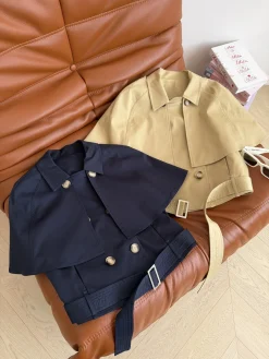 Uncategorized Clothing Cotton (Beige-Navy) C35202606011350139