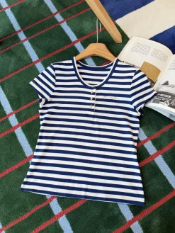 Uncategorized Clothing Cotton (Blue-White) S-M-L B15202606010970109