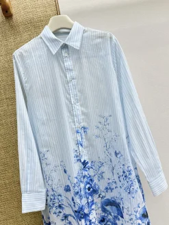 Alternative view of Uncategorized Clothing Cotton (White-Blue) S-M-L C55202606011027149