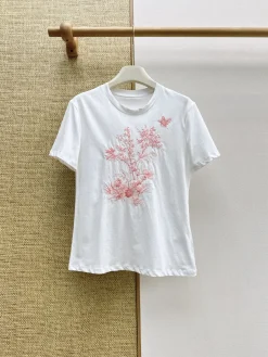 Uncategorized Clothing Cotton (White-Pink) S-M-L A5520260601103289