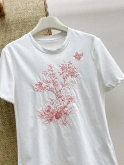 Alternative view of Uncategorized Clothing Cotton (White-Pink) S-M-L A5520260601103289