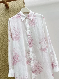 Alternative view of Uncategorized Clothing Cotton (White-Pink) S-M-L C55202606011030149