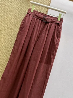 Alternative view of Uncategorized Clothing Linen (Maroon) S-M-L B75202606011597119