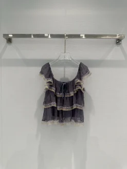 Alternative view of Uncategorized Clothing Rayon-Polyester (Gray-Yellow) S-M-L B0520260601000399