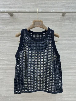 Alternative view of Uncategorized Clothing Sequins (Black-Blue) S-L B65202606010841119