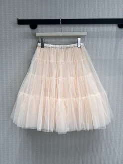 Uncategorized Clothing Tulle (Beige) S-L B55202606011481119