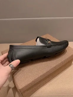 VERSACE Flats & Loafers Leather (Black) EU37-47 B10202606033546109
