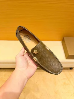 Alternative view of VERSACE Flats & Loafers Leather (Brown) EU37-47 B0020260603354399
