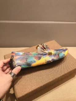 VERSACE Flats & Loafers Leather (Multi-Color) EU37-47 B0020260603355499