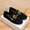VERSACE Flats & Loafers Suede (Black-Gold) EU37-47 B0020260603355999